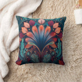 Art nouveau style Throw Pillow Kussen (Deken)