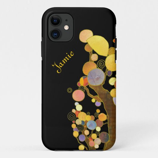 Art Nouveau Style Trees Persoonlijke iPhone 5-Hoes Case-Mate iPhone Case (Achterkant)