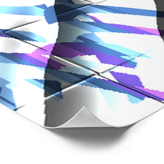 Art Nouveau Styles OP Art Pattern  Poster (Hoek)