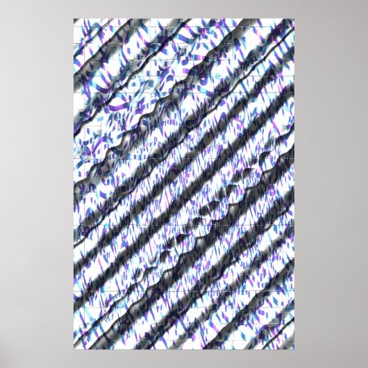 Art Nouveau Styles OP Art Pattern Poster (Voorkant)