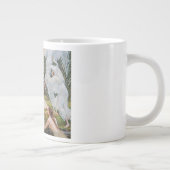  Art Nouveau Swan Maidens van W. Crane Grote Koffiekop (Rechts)