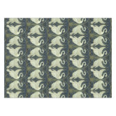  Art Nouveau Swans van Walter Crane Tafelkleed (Voorkant (Horizontaal))