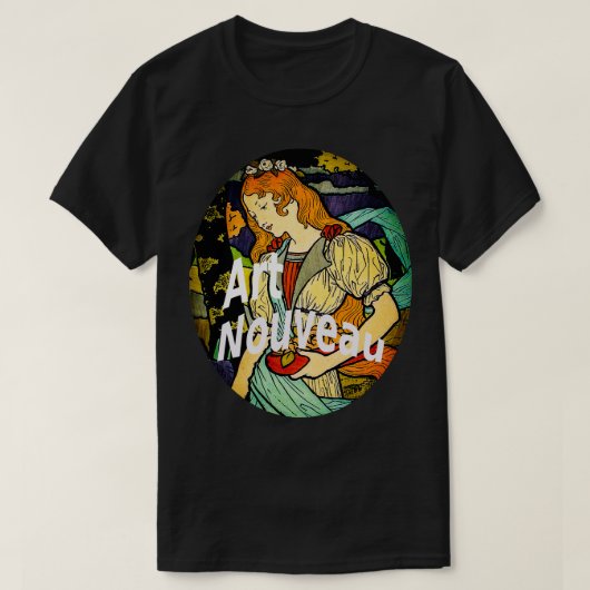 Art Nouveau T-shirt (Design voorkant)