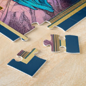 Art Nouveau Tarot, de Hogepriesteres Legpuzzel (Zijkant)