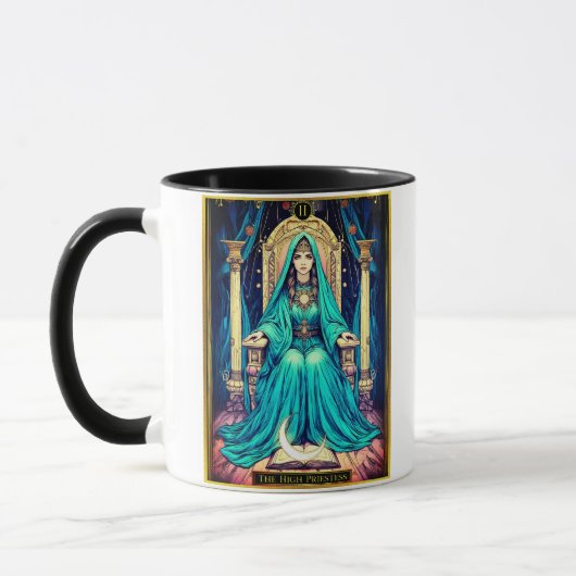 Art Nouveau Tarot, de Hogepriesteres Mok (Links)