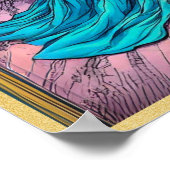 Art Nouveau Tarot, de Hogepriesteres Poster (Hoek)