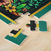 Art Nouveau Tarot Kaart, de geliefden Legpuzzel (Zijkant)