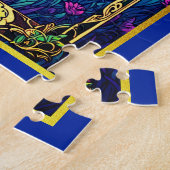 Art Nouveau Tarot Kaart, de kluizenaar Legpuzzel (Zijkant)