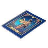 Art Nouveau Tarot Kaart, de kluizenaar Notitieboek (Linkerzijde)