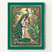 Art Nouveau Tarot Kaart, het tijdschrift van de ge Notitieboek (Achterkant)