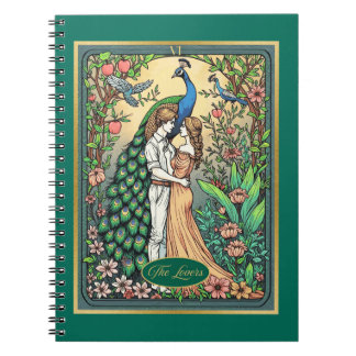 Art Nouveau Tarotkaart, De Geliefden Notitieboek