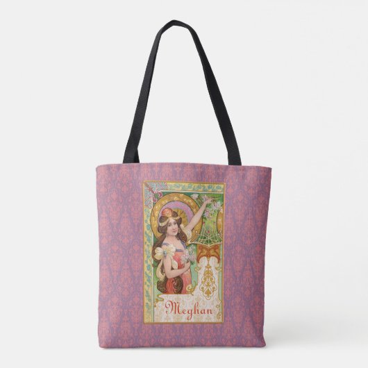 Art Nouveau Tas in de lente (Achterkant)