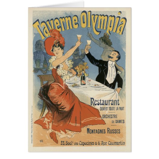  Art Nouveau, Taverne Olympia Restaurant (Voorkant)