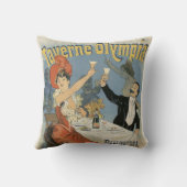  Art Nouveau, Taverne Olympia Restaurant Kussen (Achterkant)