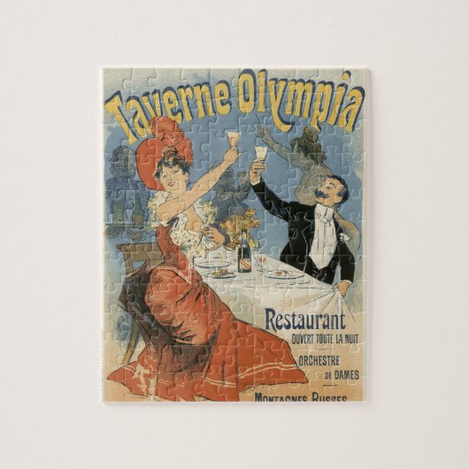 Art Nouveau, Taverne Olympia Restaurant Legpuzzel (Verticaal)