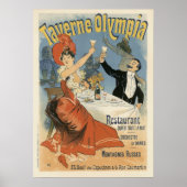  Art Nouveau, Taverne Olympia Restaurant Poster (Voorkant)