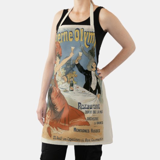  Art Nouveau, Taverne Olympia Restaurant Schort (Insitu)