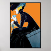  Art Nouveau Tea Adverteren Poster afdrukken (Voorkant)