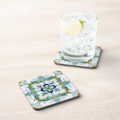  Art Nouveau Tegel Bier Onderzetter (Rechterzijde)