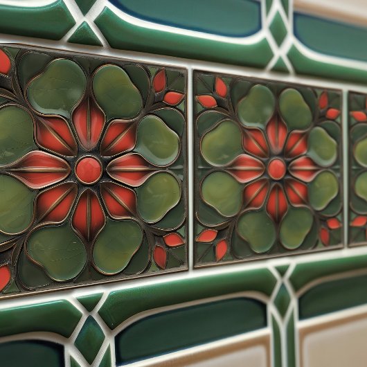Art Nouveau Tegeltje