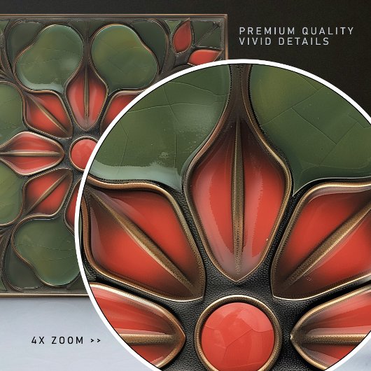 Art Nouveau Tegeltje