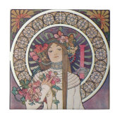  art nouveau tegeltje (Voorkant)