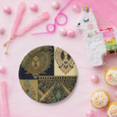 Art nouveau textielpatroon Christopher dresser Papieren Bordje (Feest)