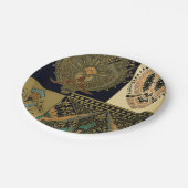 Art nouveau textielpatroon Christopher dresser Papieren Bordje (Gekanteld)