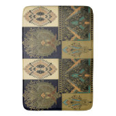 Art nouveau textielpatroon Christopher dressoir Badmat (Voorkant Verticaal)