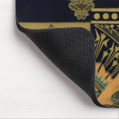 Art nouveau textielpatroon Christopher dressoir Muismat (Hoek)