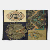 Art nouveau textielpatroon Christopher dressoir Theedoek (Horizontaal)
