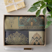 Art nouveau textielpatroon Christopher dressoir Tissuepapier (Geschenk)