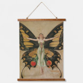 Art Nouveau "The Flapper" Frank Xavier Leyendecker Hangend Wandkleed (Voorkant)