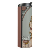 Art Nouveau Thermosbeker (Gedraaid links)