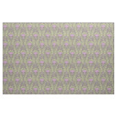 Art Nouveau Thistle Damask Stof (Yard (91,4 cm))