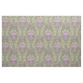 Art Nouveau Thistle Damask Stof (Fat Quarter)