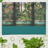 Art Nouveau Tiffany Glas in lood Natuur Theedoek (Gevouwen)