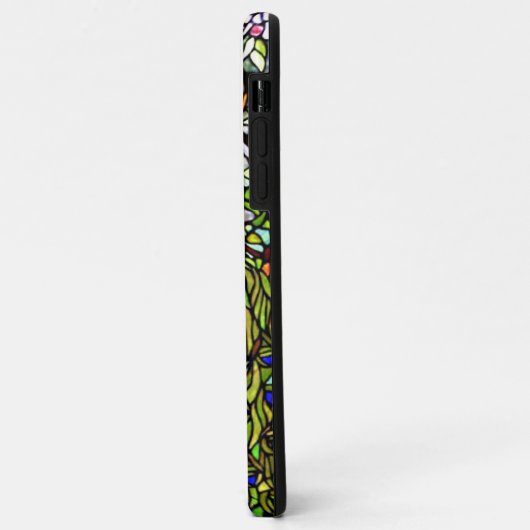 Art Nouveau Tiffany Glas in lood Peacock Case-Mate iPhone Case (Achterkant/links)