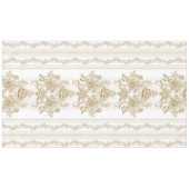 Art nouveau,Toile,floral,pattern,beige,chic,elegan Tafelkleed (Voorkant (Horizontaal))