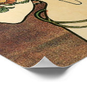 Art Nouveau Trappistine Mucha Art Poster (Hoek)