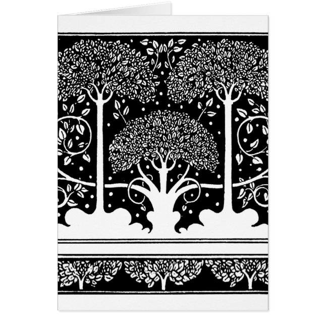 Art Nouveau Tree Beardsley Pattern (Voorkant)