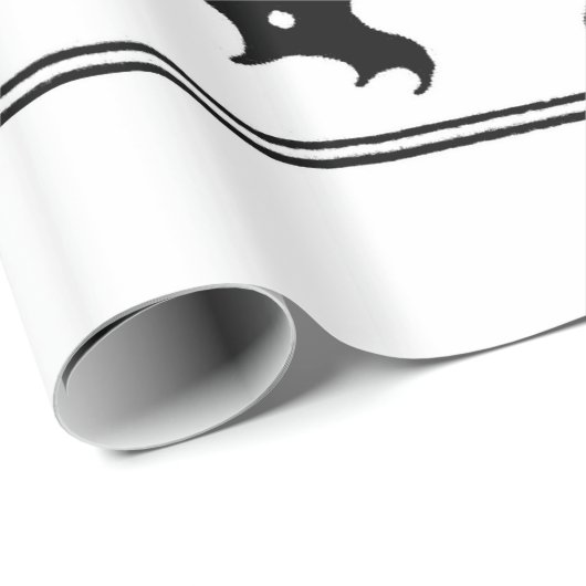 Art Nouveau Tree Beardsley Pattern Cadeaupapier (Rol Hoek)