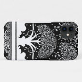 Art Nouveau Tree Beardsley Pattern Case-Mate iPhone Case (Achterkant (horizontaal))