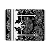 Art Nouveau Tree Beardsley Pattern Magneet (Horizontaal)