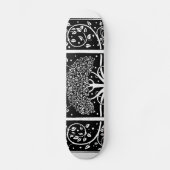 Art Nouveau Tree Beardsley Pattern Persoonlijk Skateboard (Voorkant)