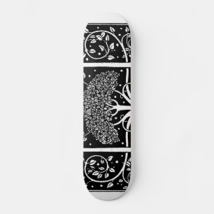 Art Nouveau Tree Beardsley Pattern Persoonlijk Skateboard