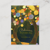 Art Nouveau Trees Interior Design Visitekaartje (Voorkant)