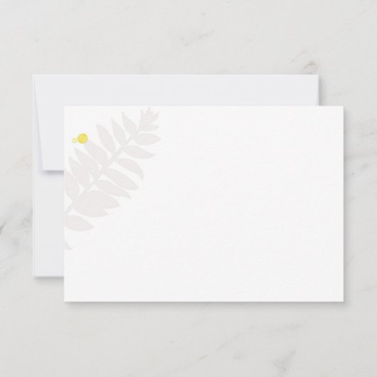 Art Nouveau Treft Business Cadeat Certificate (Achterkant)