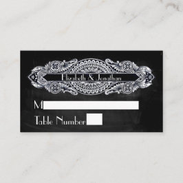  Art Nouveau trouwplaatskaarten Plaatskaartje