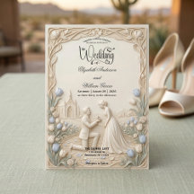 Art Nouveau Tuin Voorstel Traditionele Trouwdag